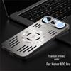 Чехол Honor 500Pro Magic 8 Металлический Матовый Магнитный X70 с Теплоотводом и Защитой Питания