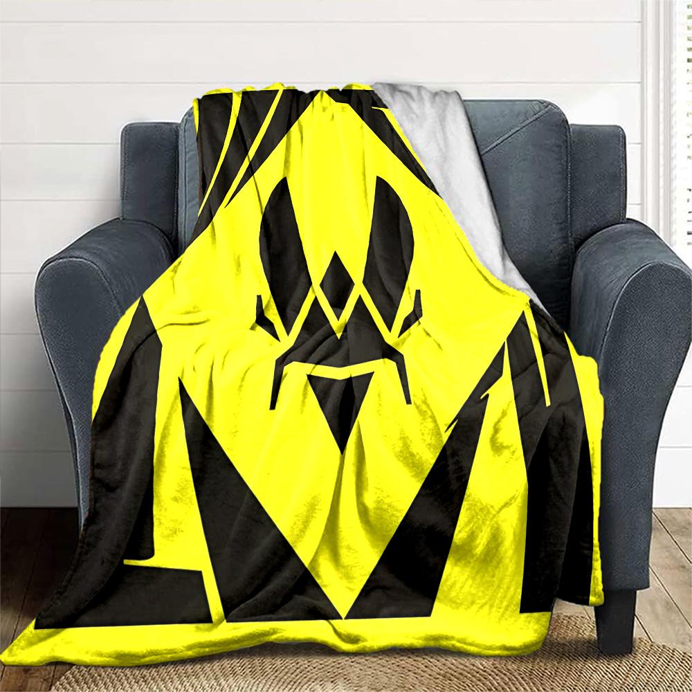 1pc Blanket - logo Team Vitality Print Design,Lightweight Blanket for Sofa,Bed- Soft &Warm,Gift for All Seasons
