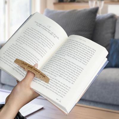 Деревянный держатель для страниц книги, кольцо на палец, держатель страницы, закладка, удерживает книгу открытой, помощь для чтения, подарок для учителей, книголюбов