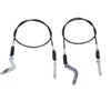 2PCS Forward Reverse Shift Cable 72341 G01 43 3 4in Replacement for EZGO ST350 ST480 Workhorse Golf Cart 1996 2025