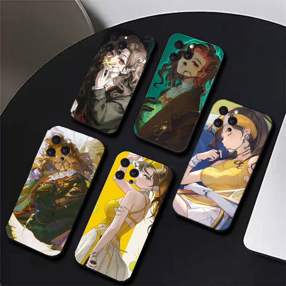 Зубная фея Анимированная игра R-Reverse 1999 Чехол для телефона For IPhone 17 Air 16 15 14 13 Pro Max 11 12 Черный силиконовый чехол