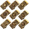 Zodiac Men's Automatic Belt Buckle Personalized Retro Copper 40cm Automatic Zinc Alloy Belt Buckle