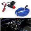 3/5M Car LED Cold Lights Flexible Neon Wire Auto Lamps On Car Cold Light Strips Line Decorative KTY