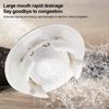 Plastic Overflow Ring Plug Anti Backflow Washbasin Overflow Ring  Bathroom Sinks