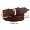 Simple Women's Belt Solid Vintage Leather Belt Fashion Waistband Belts  Pants