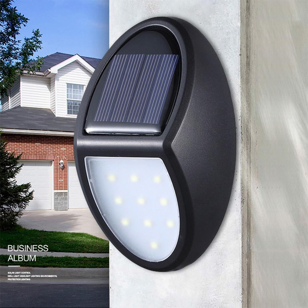 10LED Solar Light Wall Lamp IP65 Waterproof Outdoor Solar Garden Light for Yard Courtyard Led Solar