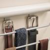 4 Layers Trouser Necktie Display Rack Self-adhesive Scarf Hanger Hook Belt Storage Rack  Sundries