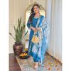 Women Designer Roman Silk Top Tunic Kurti Indian Bollywood Salwar Kameez Set SC-2293