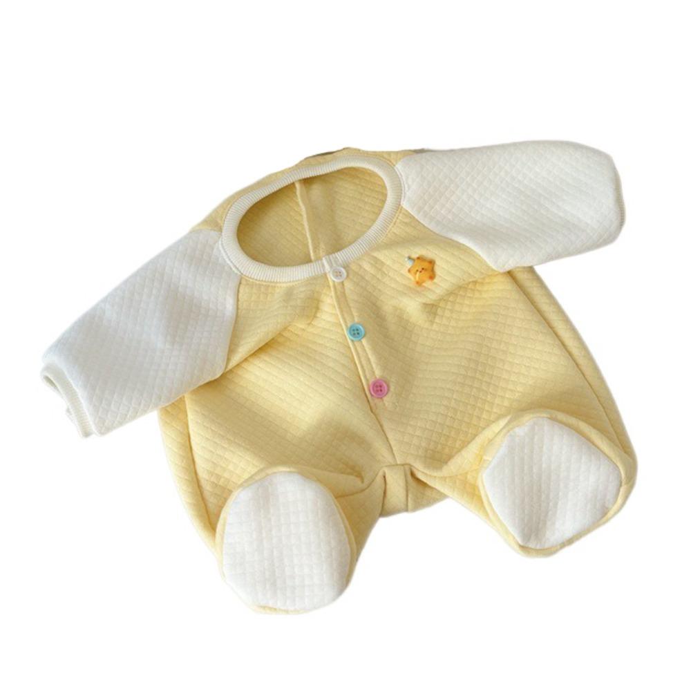 Комбинезон 40 см Одежда для хлопковой куклы Поза сидя Запасная одежда для куклы Шляпа клоуна Мультяшная Одежда для куклы Без атрибутов