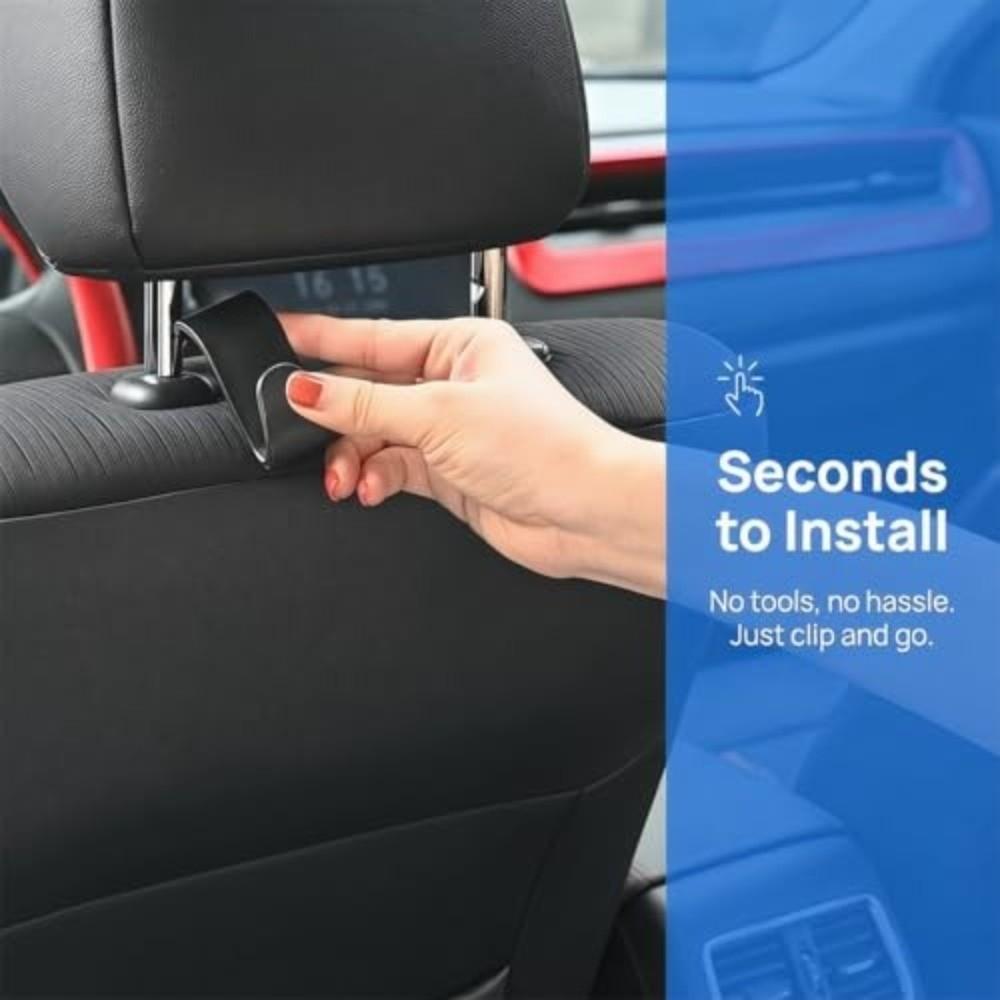 Hanging Design Car Seat Headrest Hook Auto Interior Storage Organizer for Interior Organization