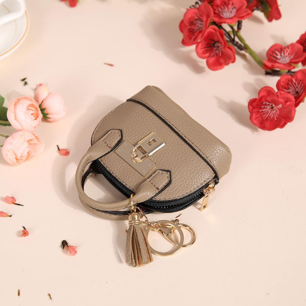 Новая мини-сумка для мелочи, женская креативная сумка для монет, брелок, мини-сумка, простой и милый маленький кошелек для монет