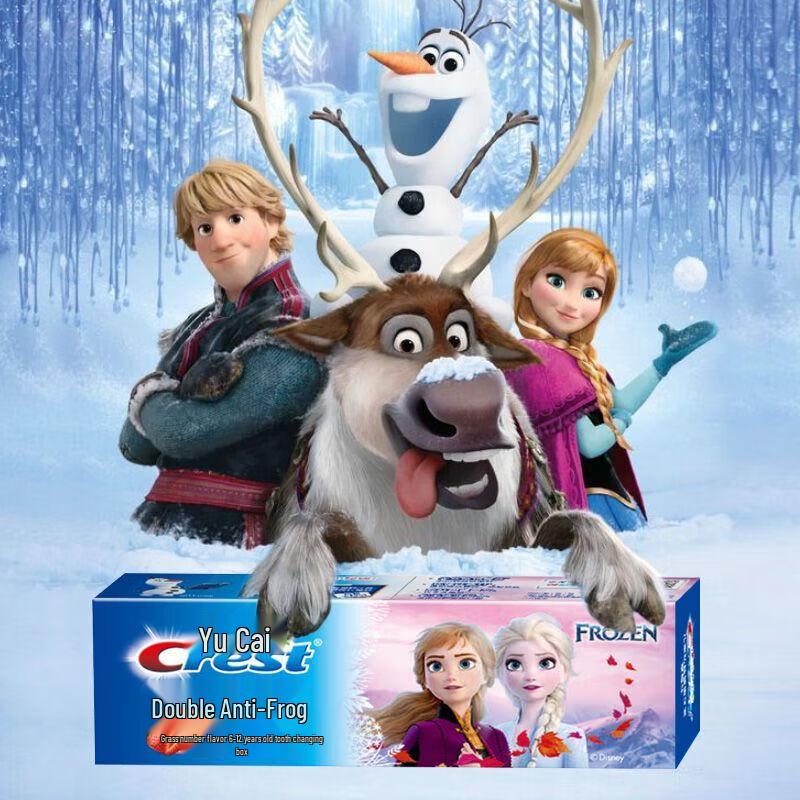 Crest Зубная паста для детей «Холодное сердце» двойного действия против кариеса 90 г (4-Pack)