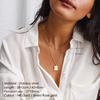 EMANCO Not Fade 3Pcs Minimalist Stainless Steel Necklace Women Layered Chain Choker Necklace for Women Pendant Necklace Jewelry