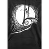 The Nightmare Before Christmas Mens Jack Moon Silhouette Hoodie