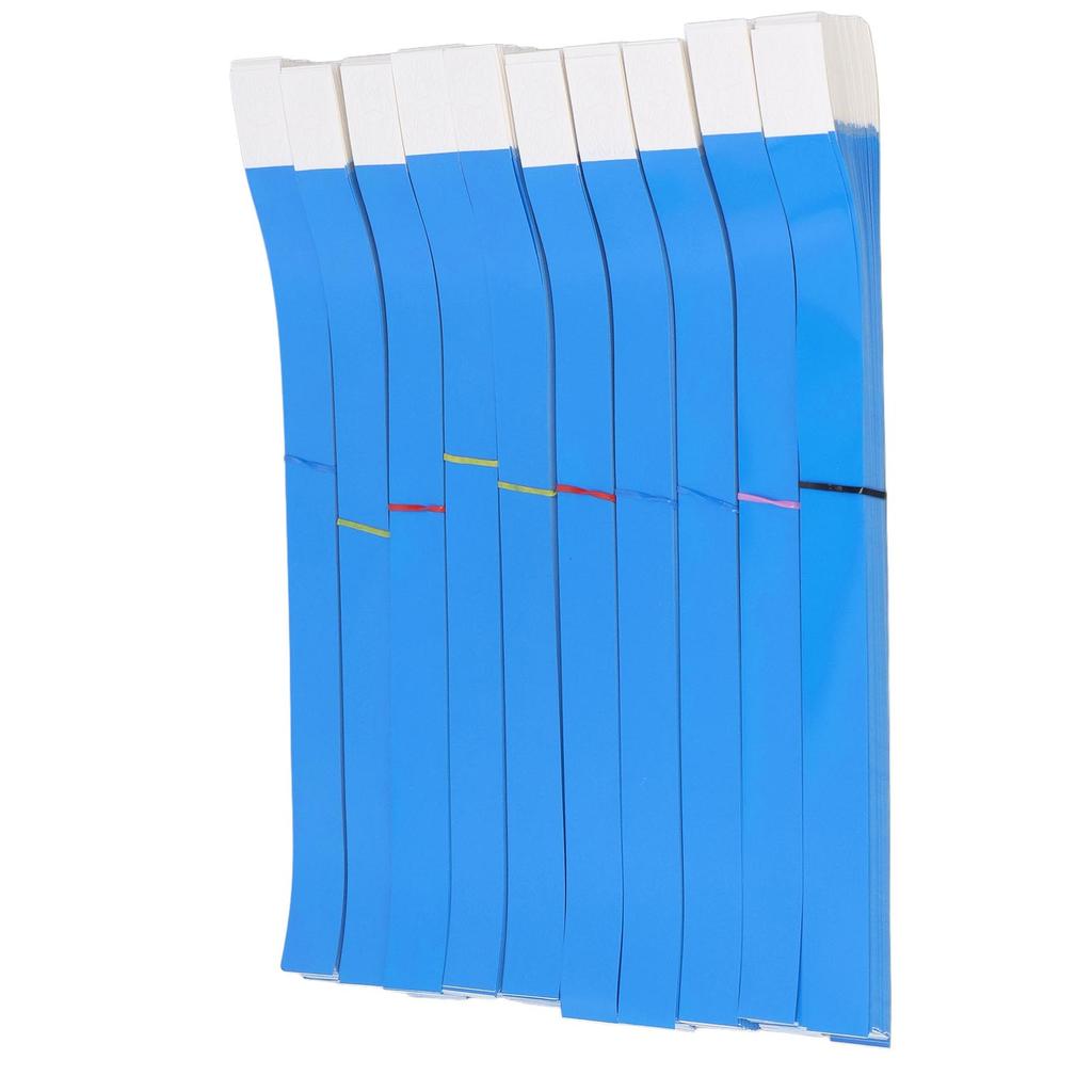 1000pcs Disposable Wristbands Waterproof Tear Resistant Event Paper Bracelets for Children