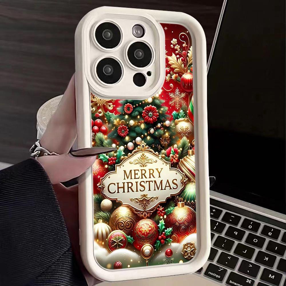 Мягкий чехол Sky Eye Ladder для Xiaomi 14T Redmi 13c 14c Note 11 12 13 Pro Все модели Xiaomi Redmi Чехлы для телефонов NY46 Рождественский Санта-Клаус Рождественская елка
