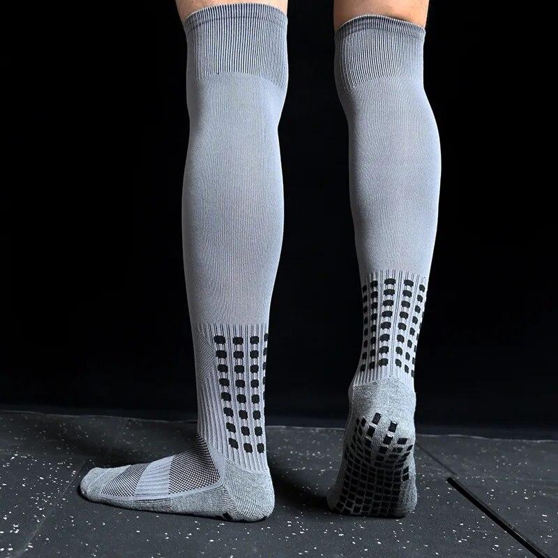 Football Socks Long Film Non-slip Thick Sweat-absorbing Socks Elastic Four Seasons Sports Socks