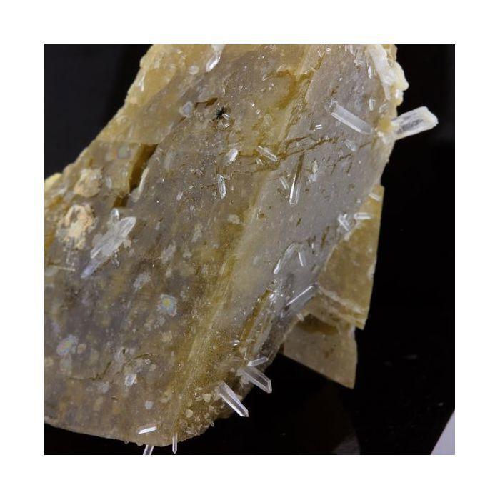 Sidérite, Quartz 206.6 carats