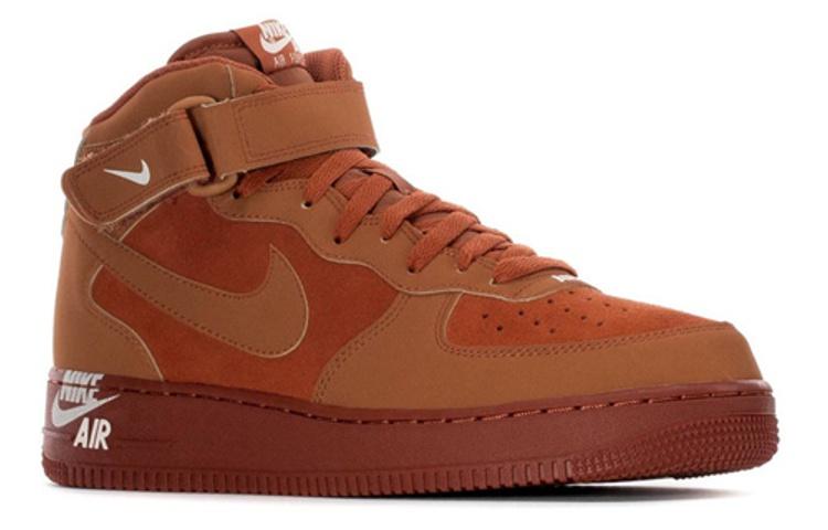 Nike Air Force 1 Mid Темно-каштановый Гуава Айс 315123-207