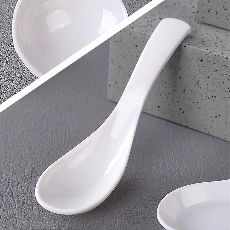 A5 Melamine Long Handle Soup Spoon