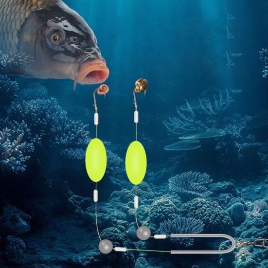 6/8 шт. Двойной крючок, оснастки с обратным дном, портативные, универсальные, простые в использовании, рыболовный крючок, карповая рыбалка, волосяные оснастки