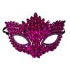 Shiny Acrylic Crystal Half Face Mask Full Jewelry Cosplay Mask Gift Idea Rave Mask  Halloween Event