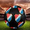 Banik Ostrava FC Soccer Ball, colorful, suitable for all ages, machine-stitched, PVC material, competition grade, durable and high bounce