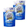 OxiClean Power Liquid 520 мл, набор из 2 сменных блоков, кислородный отбеливатель, чистый цветочный аромат