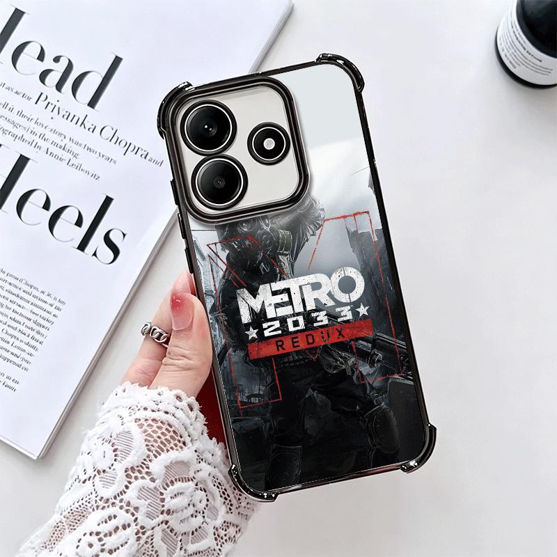 Мягкий чехол для телефона Metro 2033 для Xiaomi Redmi Note 14 15 Pro Plus 13 12 11S 11T 5G 10 9S 9 Покрытие Защита от падения Fundas