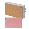Double-sided Loose-Leaf Index Cards Loose-Leaf Flash Cards High-quality Binder Memo Book  Study