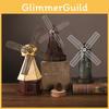 Windmill Modern Dutch Resin Decor For Office Desk Bookshelf Home Gift Display