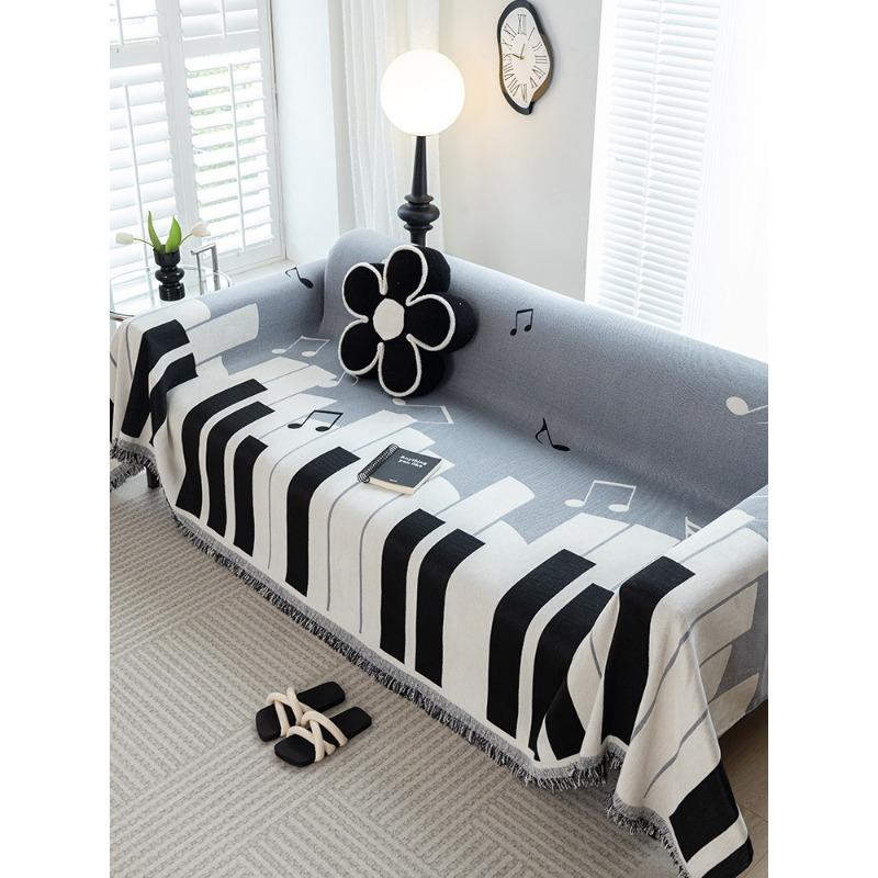 Chenille Sofa Cover Towel Anti-Scratching Sofa Cover Dust Cloth Sofa Cushion Non-Slip Cushion Four Seasons Universal