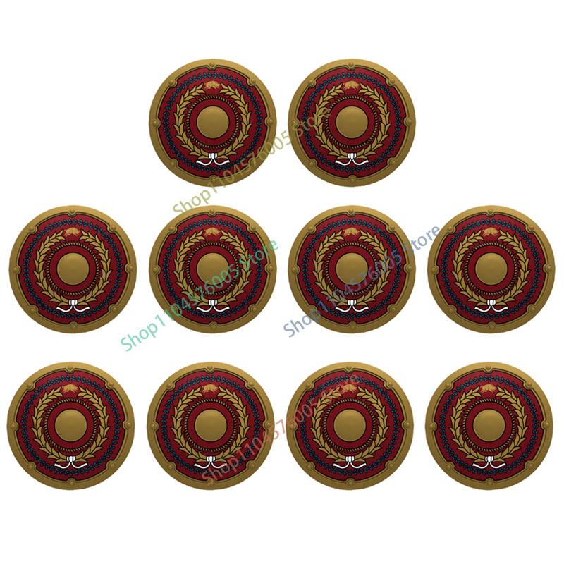 Средневековый Рим Щит Военные Строительные Блоки Фигурка Римского Солдата Воина Рыцаря Лучник Фартук Плащ Аксессуары Кирпичная Игрушка Подарок