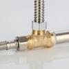 New 1/2 BSP Pneumatic Plumbing Connector Tee Type Male/Female Thread Copper Fittings Water Oil Gas Adapter