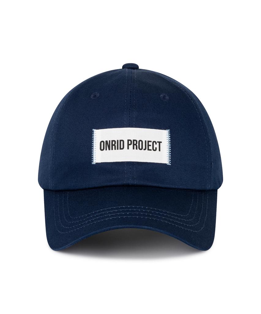 Кепка-бейсболка с логотипом ONRIDPROJECT - Темно-синяя