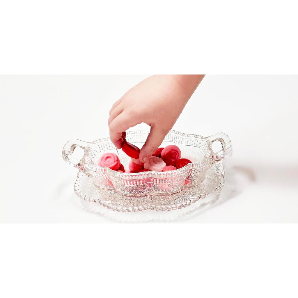 Hearts 4 Cavity Flexible Silicone Molds for Cream Cheese Mints, Chocolate, Fondant, Gummy, Fat Bombs, Ice Hearts, Soap, Buttercream, Butter, Candy