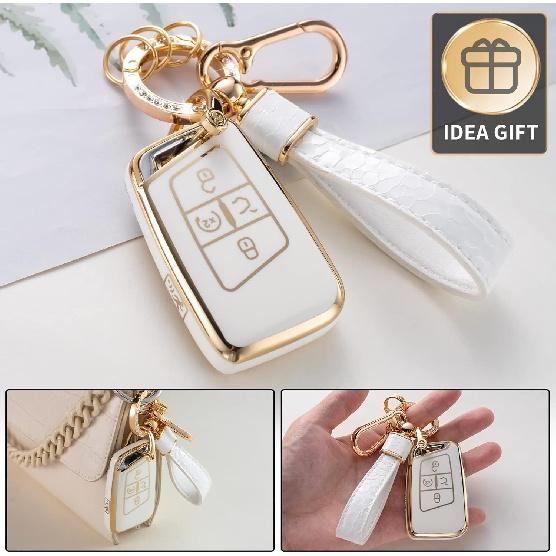 Чехол для брелока VW Volkswagen с брелком VW, чехол для автомобильного брелока, совместимый с Tiguan Jetta GLI Atlas Cross Sport Arteon Taos