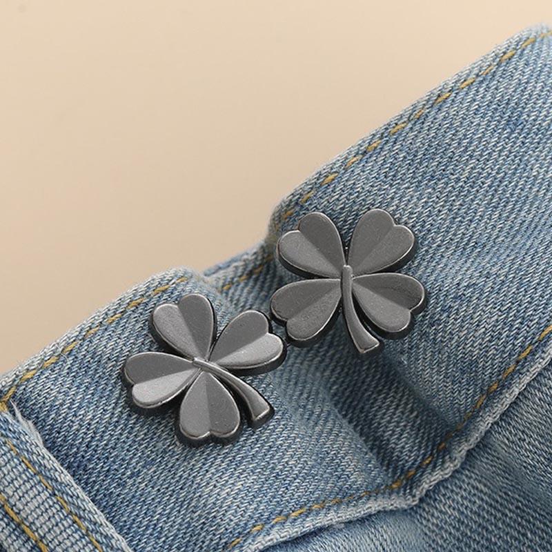 Затягивающий талию зажим для брюк, зажим для регулировки талии, застежка для уменьшения талии, пуговицы-броши для украшения одежды NK001