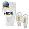 HIDya T16 5760 лк Светодиодный Супер для заднего хода для техосмотра Белый Комплект из 2 шт. (люкс) Светлый, Яркий, Одиночный, 12В, Автомобили, Соответствующий, 6500K,