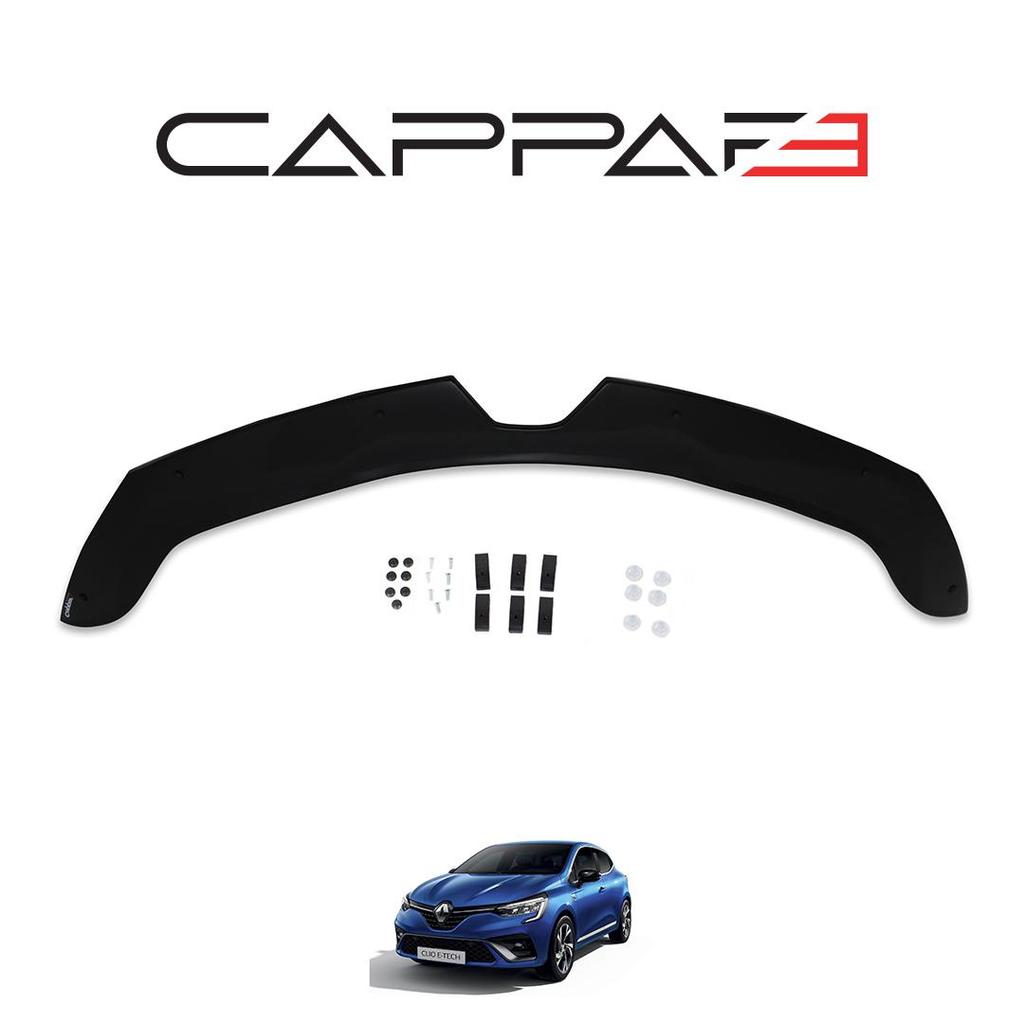ДЛЯ Renault Clio 5 Передний спойлер для защиты капота, модели 2020–2024 годов, передний дефлектор от насекомых