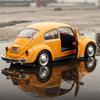 Ретро Классический 1967 Volkswagen Beetle 5-дюймовая Металлическая Машина Симуляция Литой & Игрушечный Транспорт RMZ city 1:36 моделей из сплава, подарки для детей