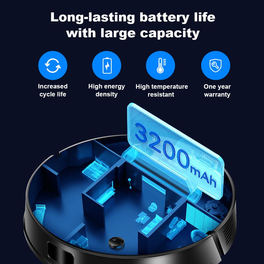 LIECTROUX Робот-пылесос M70 Pro, лазерный лидар, станция автоматической очистки, многоэтажное хранилище карт, выборочная уборка помещений, 6,5 кПа