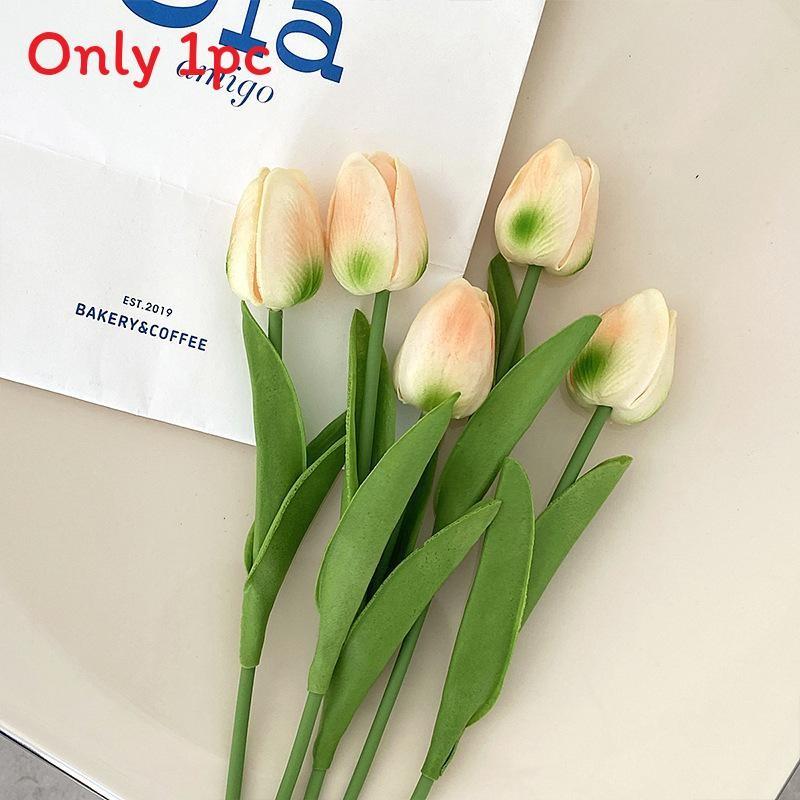 Тюльпаны Искусственные цветы ПУ Для Свадебного декора Домашний стайлинг Реквизит Фото