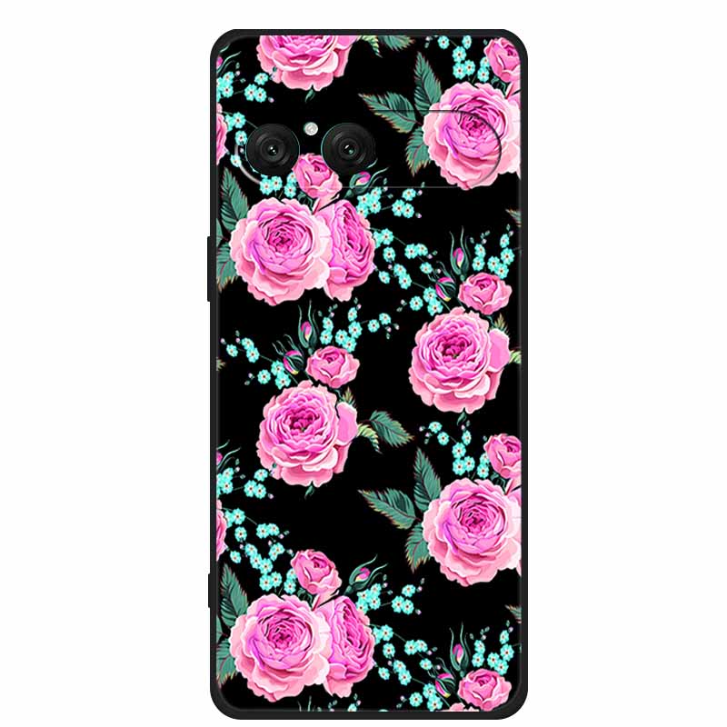 Чехол для телефона Sony Xperia 10 VII Мультяшный кот Мягкая задняя крышка Черный силиконовый чехол Для Sony Xperia 10 VII 2025 Чехол Coque Funda