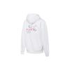 Logo Print Sport Hoodie With Drawstring Women Tops White 534417-02