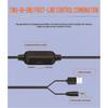 USB-динамики с проводным подключением, мультимедийные, с вибрирующими цветовыми эффектами и двойным подключением для ноутбуков, настольных компьютеров