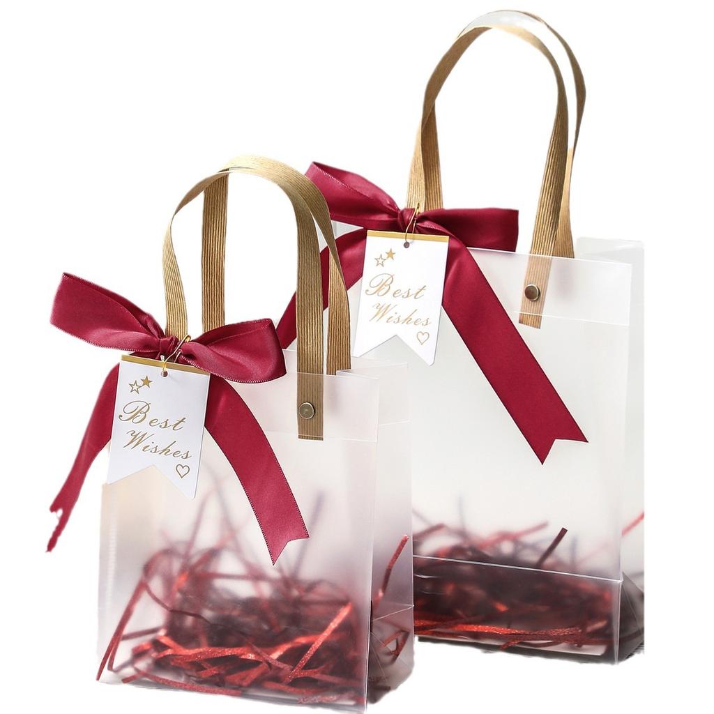 Ручная матовая сумка-тоут, свадебный подарок, коробка конфет с подарочной сумкой