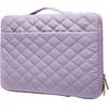 Kinmac 360 Shield Laptop Pouch Bag, Quilted Purple