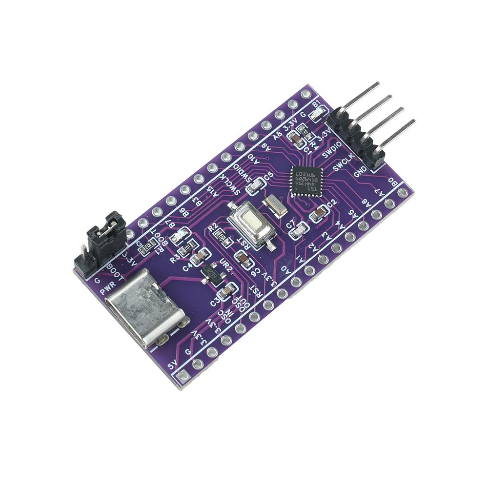 STM32L031G6U6 Low Power Core Board TYPE C ARM CORTEX-M0 8MHz Crystal SWD Debug Interface Prototype Verification Breakout Board