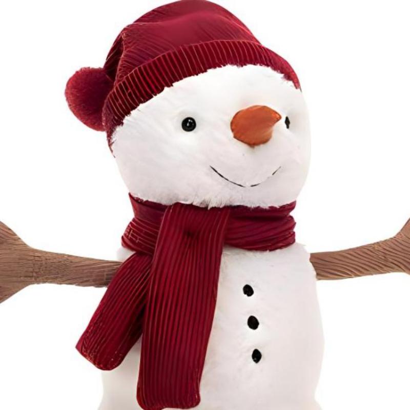 Jellycat Серия 'Нарядись' Медведь Йети Милая Кукла Плюшевая Кукла Высотой 34 см